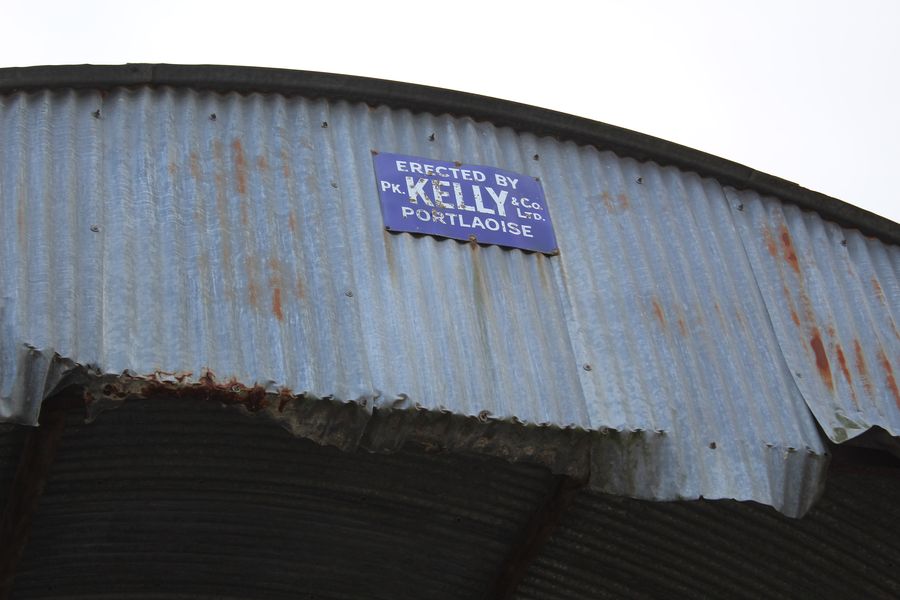 The Kelly of Portlaoise shed on the farm