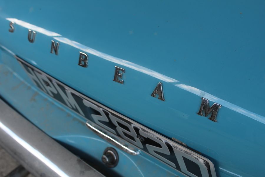 Detail of the 1966 Sunbeam Alpine